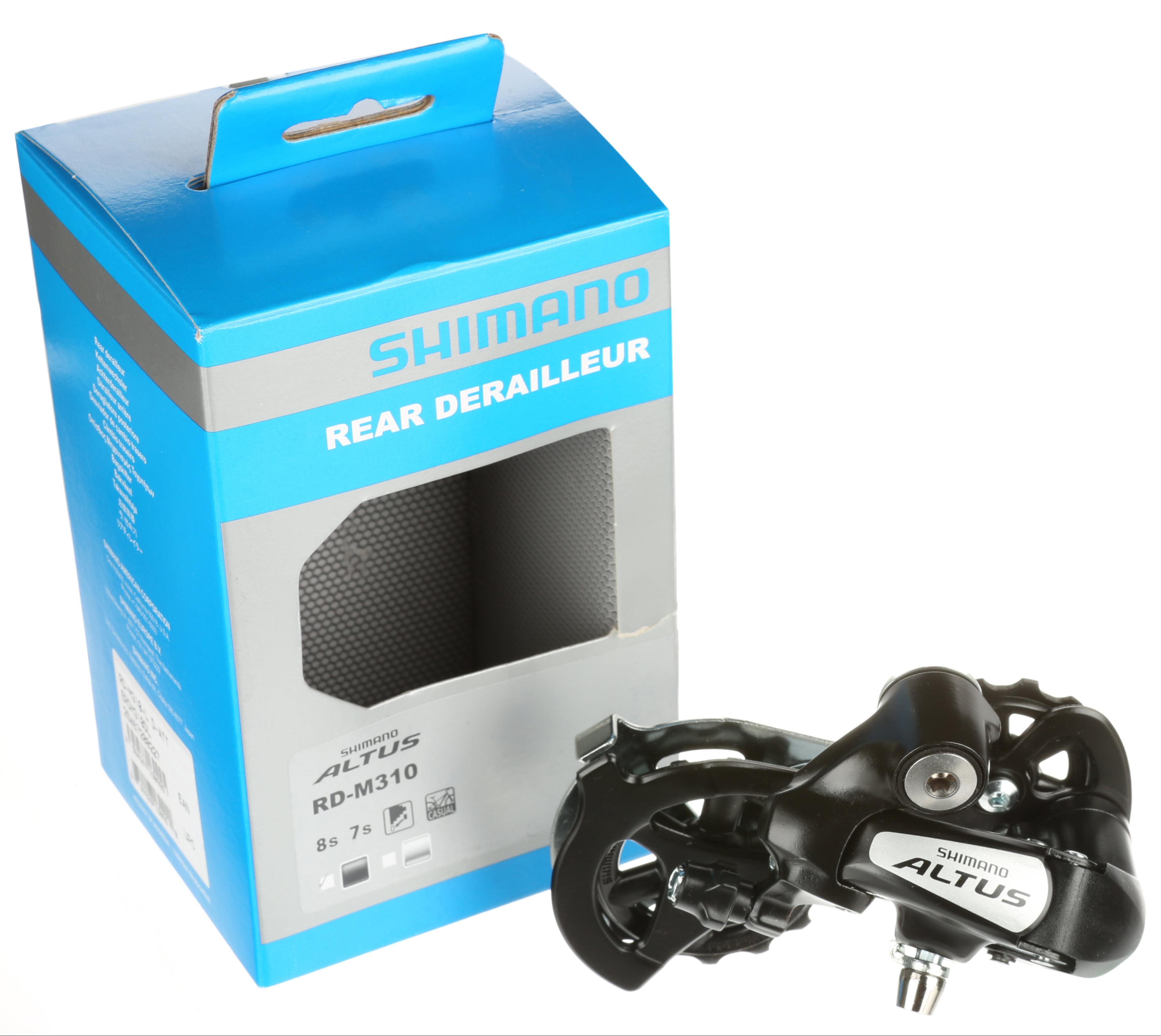 Shimano RD-M310 Altus Rear Derailleur, SGS, Black Halfords UK