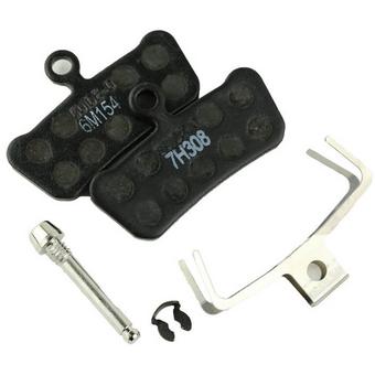 988808: Avid X0 Trail Disc Brake Pads, Organic, Steel Backplate