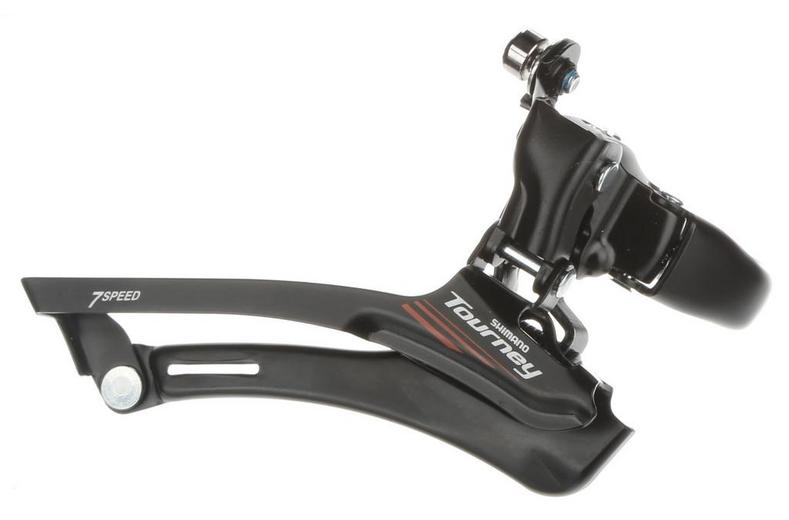 Shimano Tourney FD-A070A 7-speed Front Derailleur, Double Shimano Tourney FD-A070A 7-speed Front Derailleur, Double