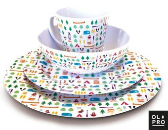 Melamine dinner hotsell sets for camping