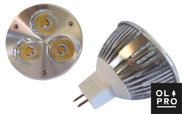 Olpro Warm White 6W Led Bulb (Mr16)