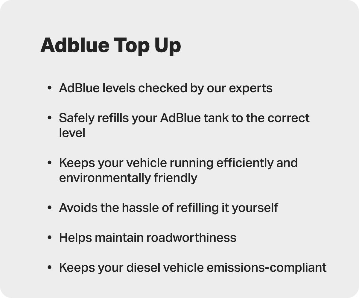 AdBlue Top-Up