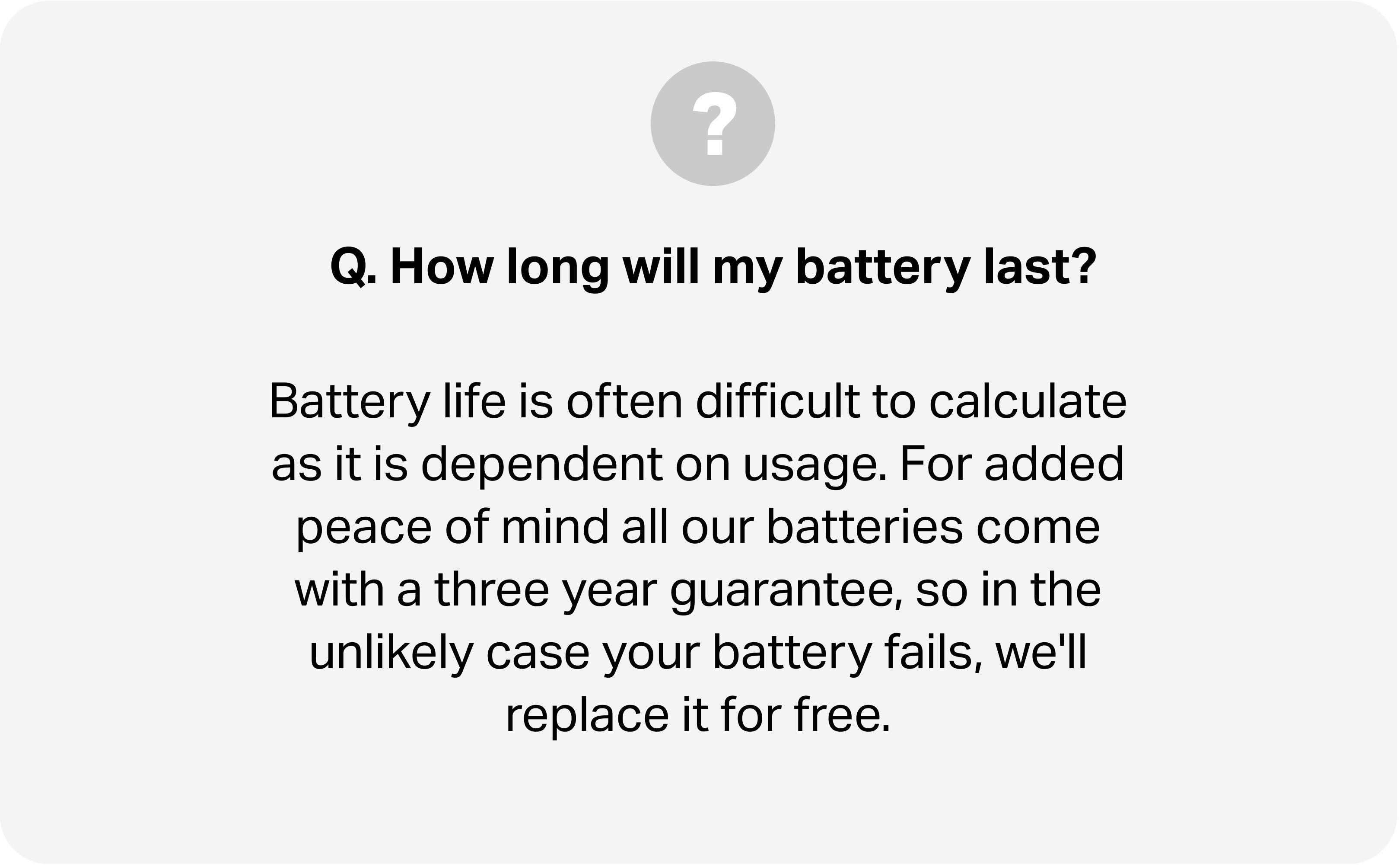 Free Battery Health Check
