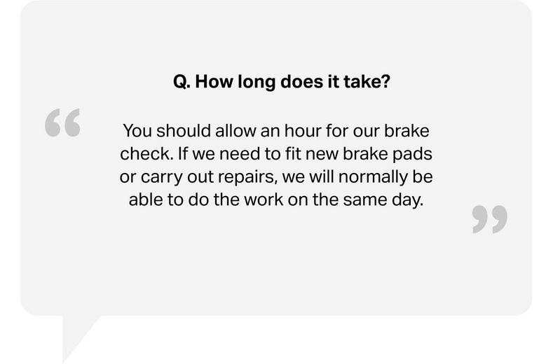 Free Brake Check Free Brake Check