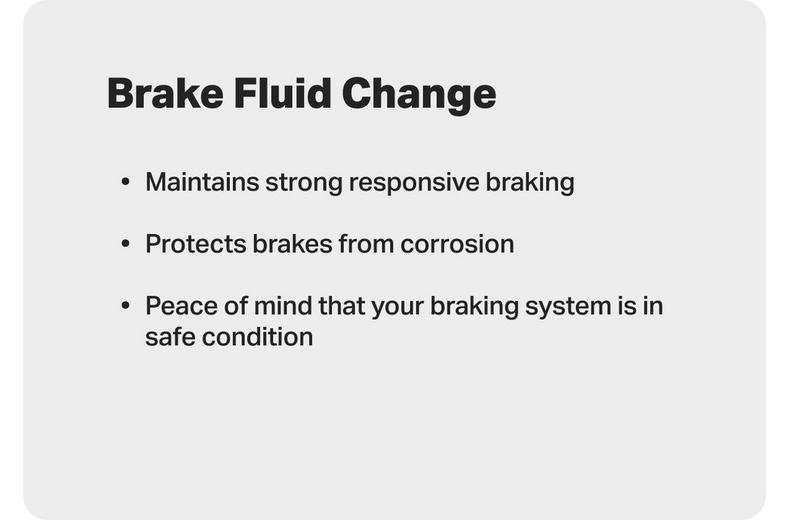 Brake Fluid Change Brake Fluid Change