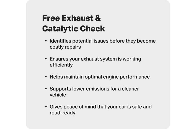 Free Exhaust and Catalytic Converter Check Free Exhaust and Catalytic Converter Check