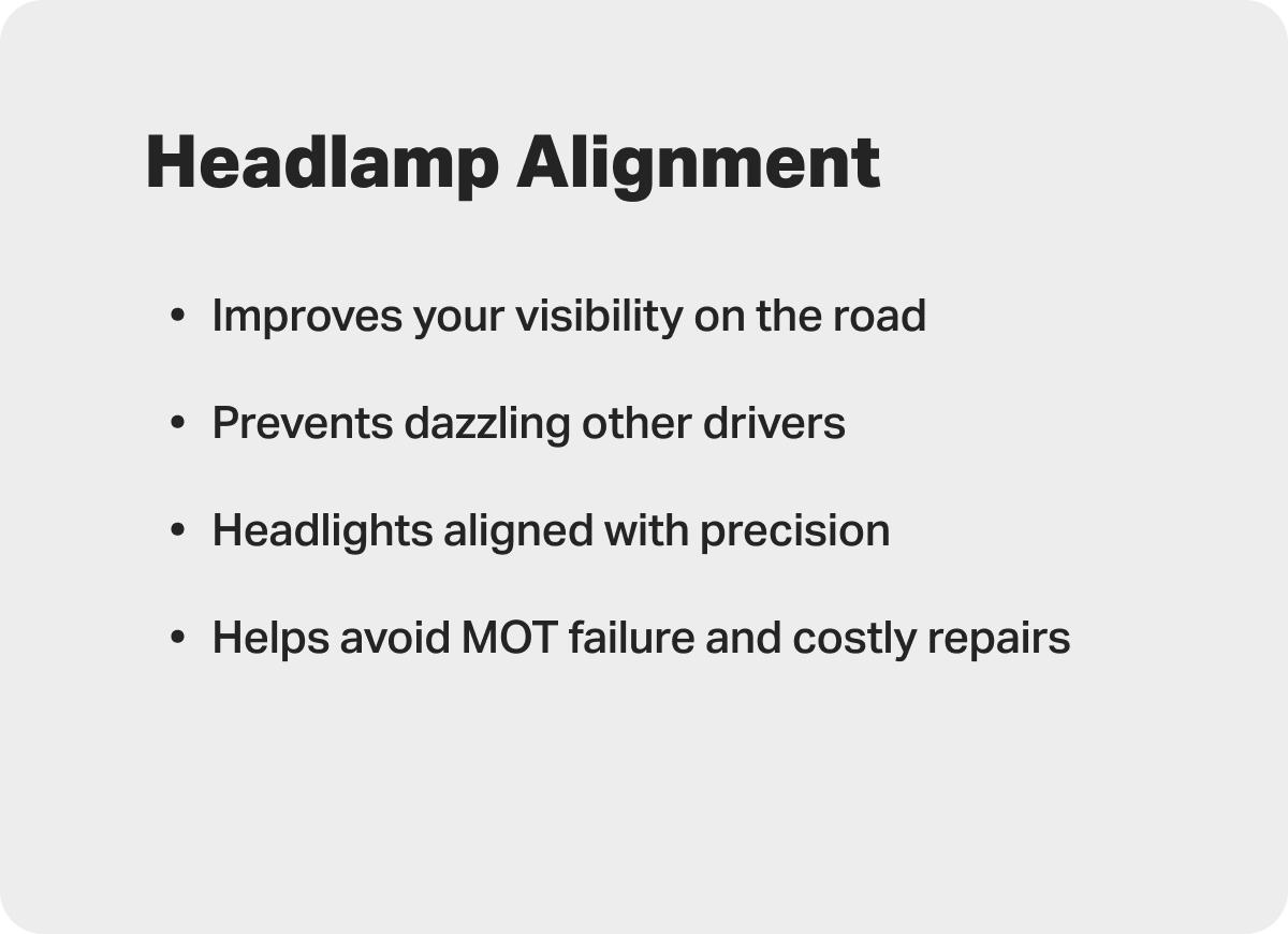 Headlamp Alignment