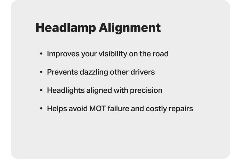 Headlamp Alignment Headlamp Alignment
