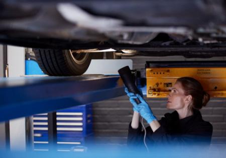 Free Steering and Suspension Check