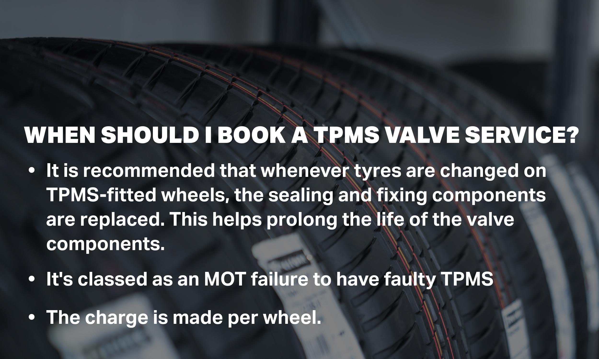 TPMS Valve Service