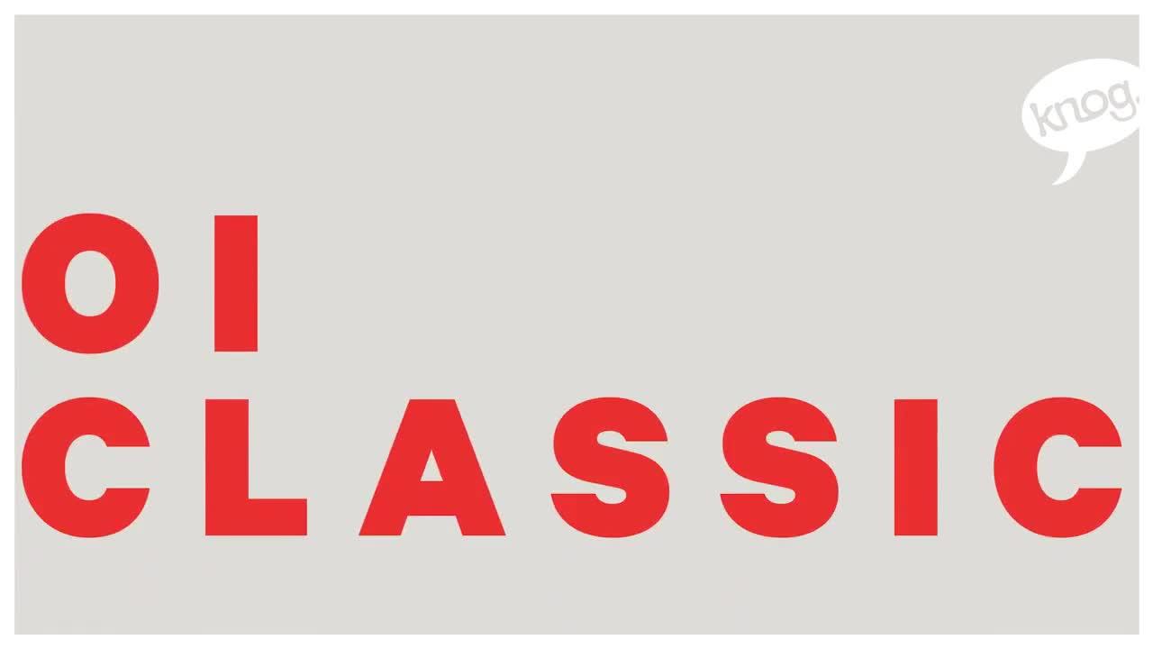 Knog Oi Classic Bike Bell Large Silver