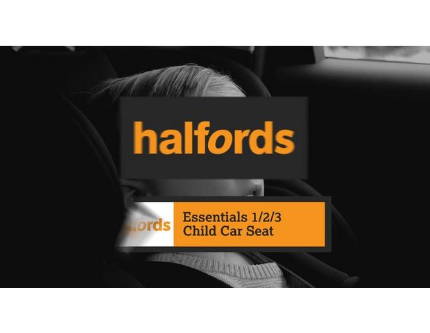 Halfords Essentials Group 1/2/3 Child Car Seat