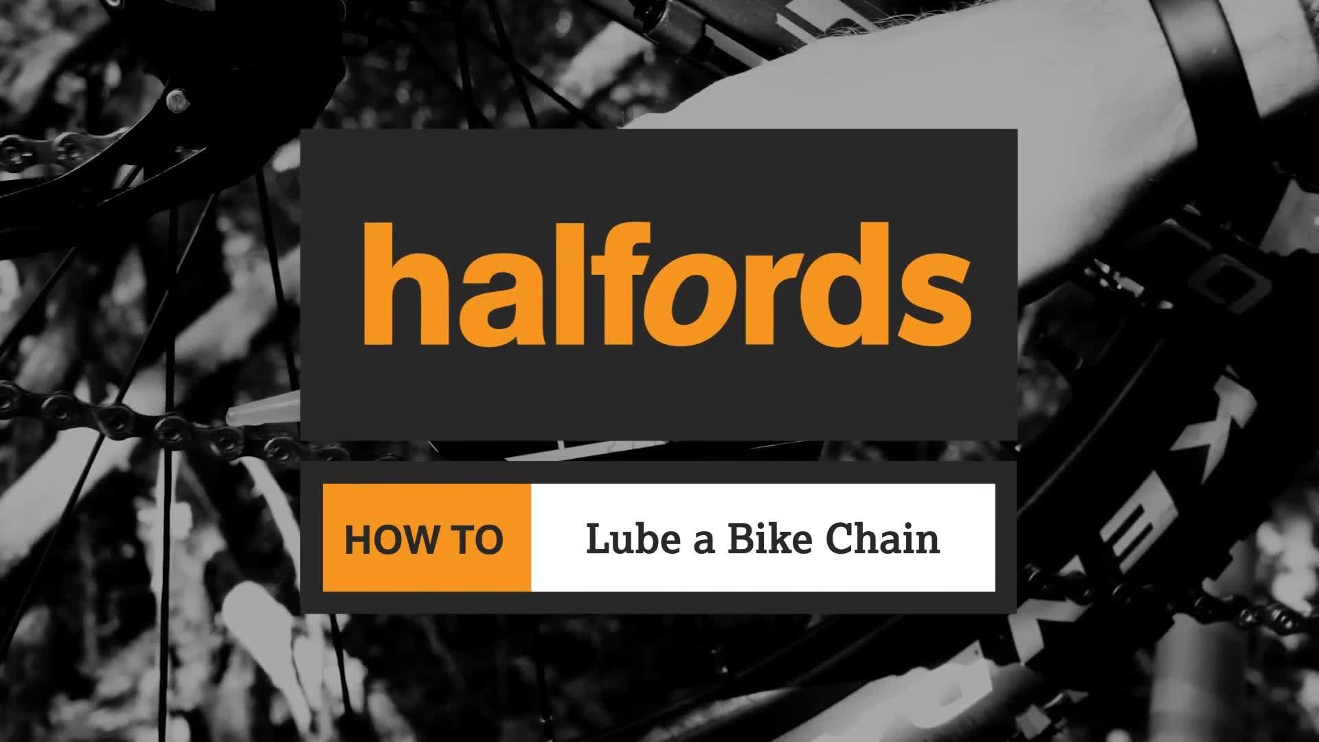 Halfords Wet Synthetic Bike Chain Lube, 125ml