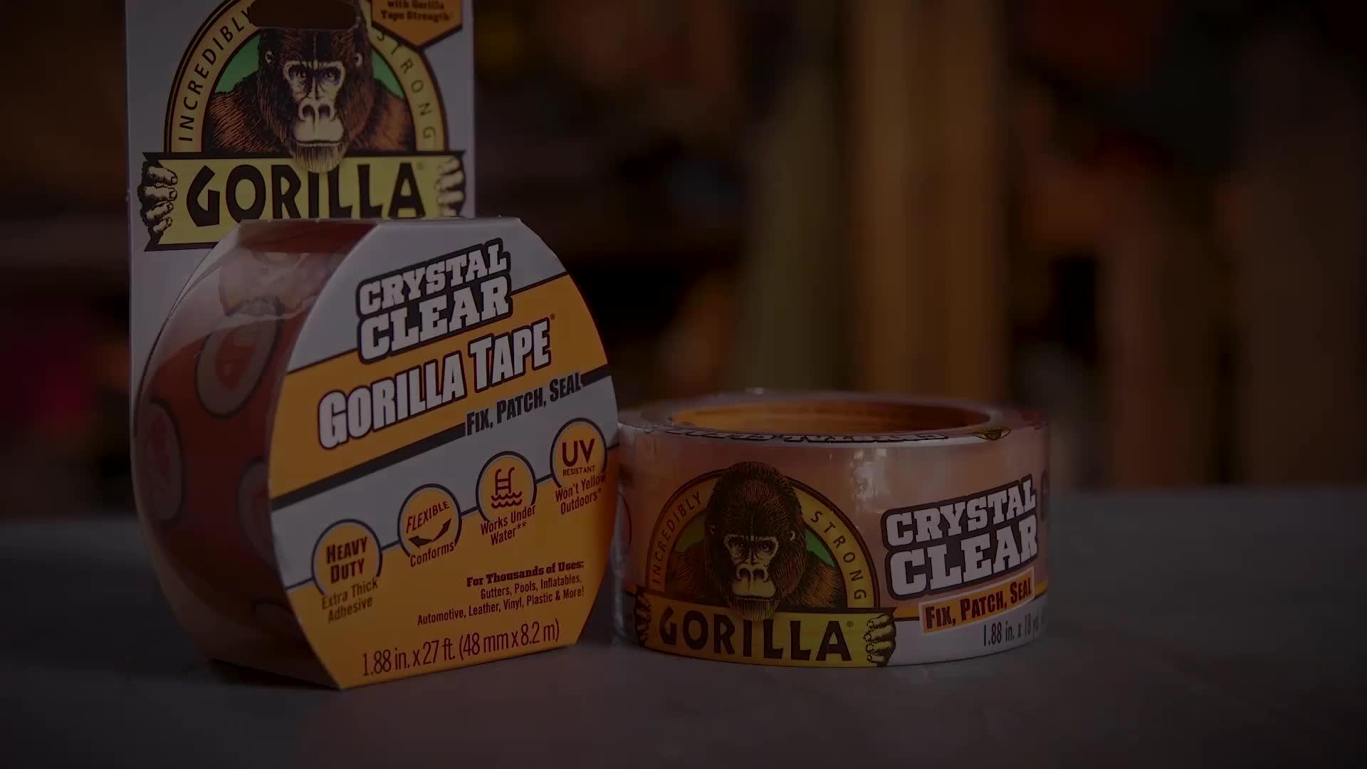 Gorilla Clear Repair Tape 8.2 Metres