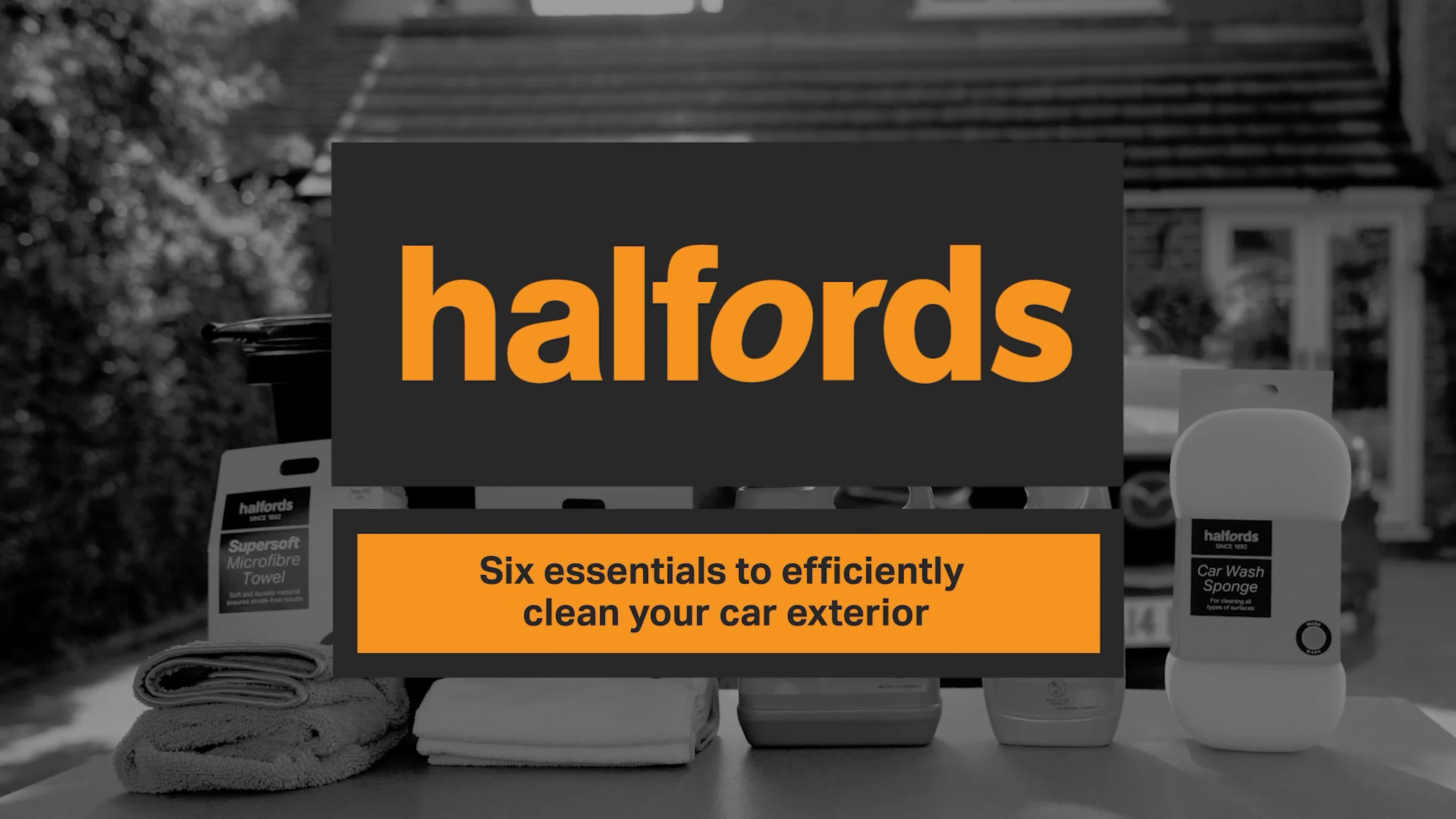 Halfords Microfibre Cloths 5 Pack