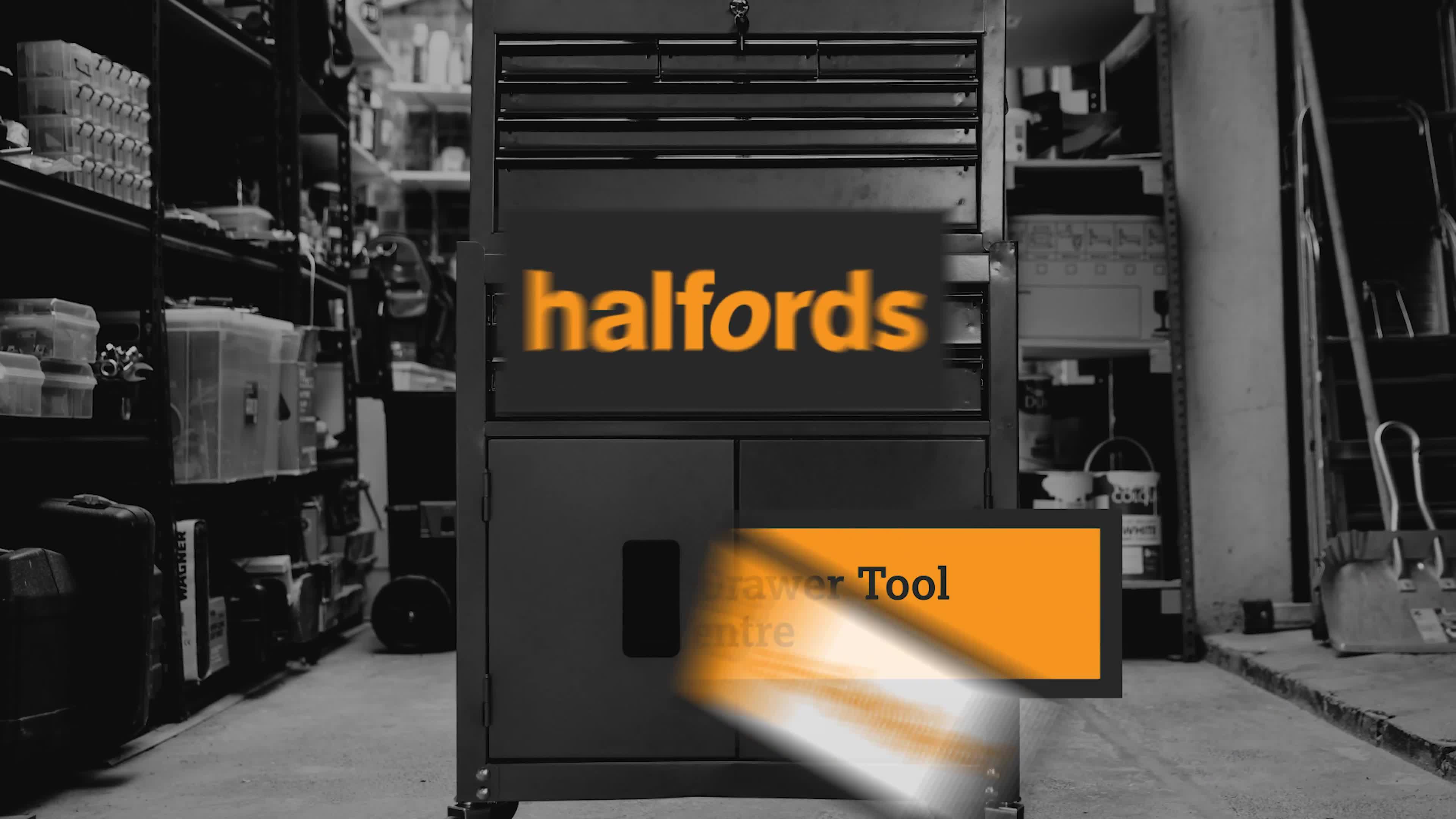 Halfords 8 Drawer Tool Centre