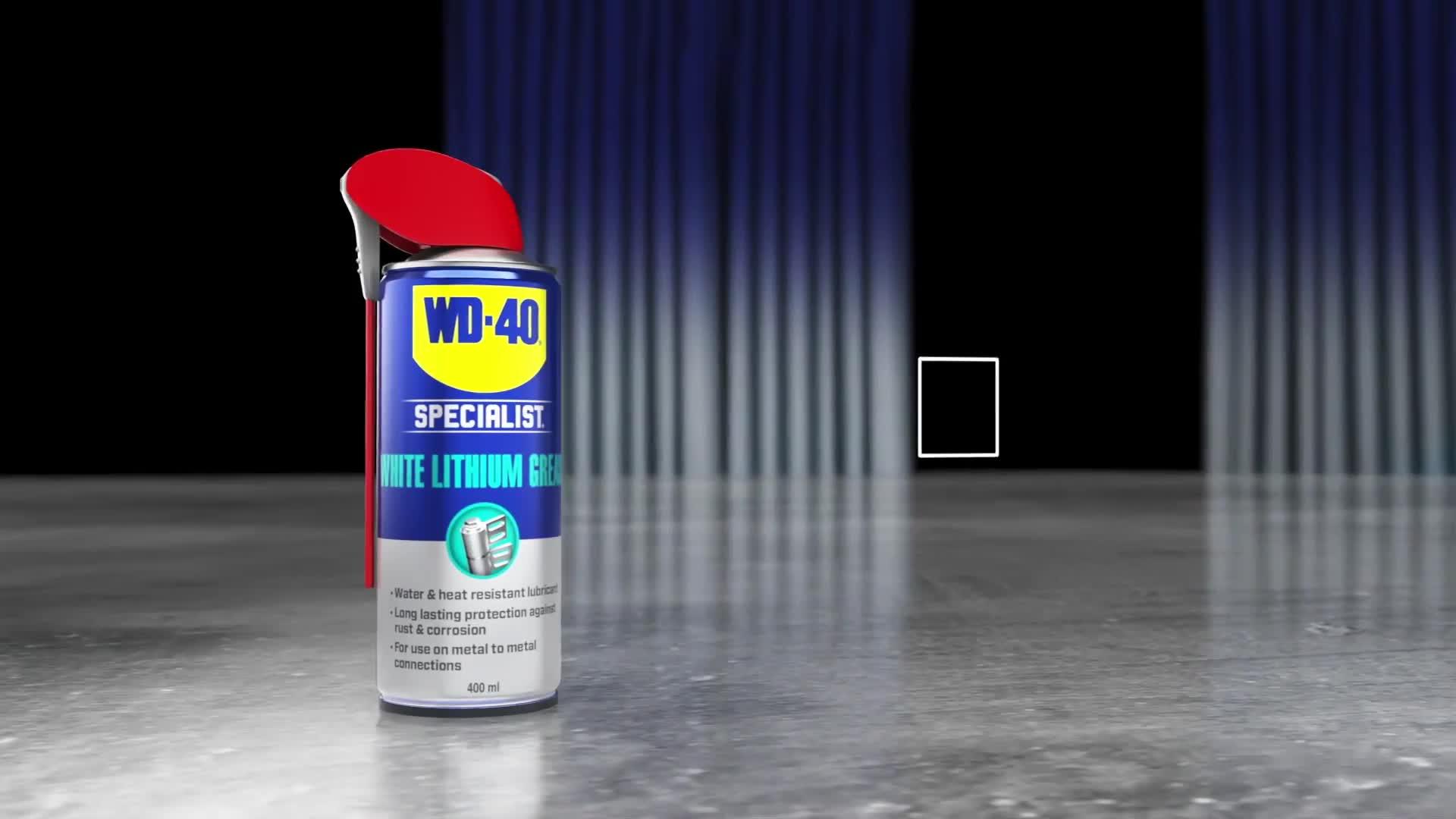 WD-40 Specialist High Performance White Lithium Grease 250ml