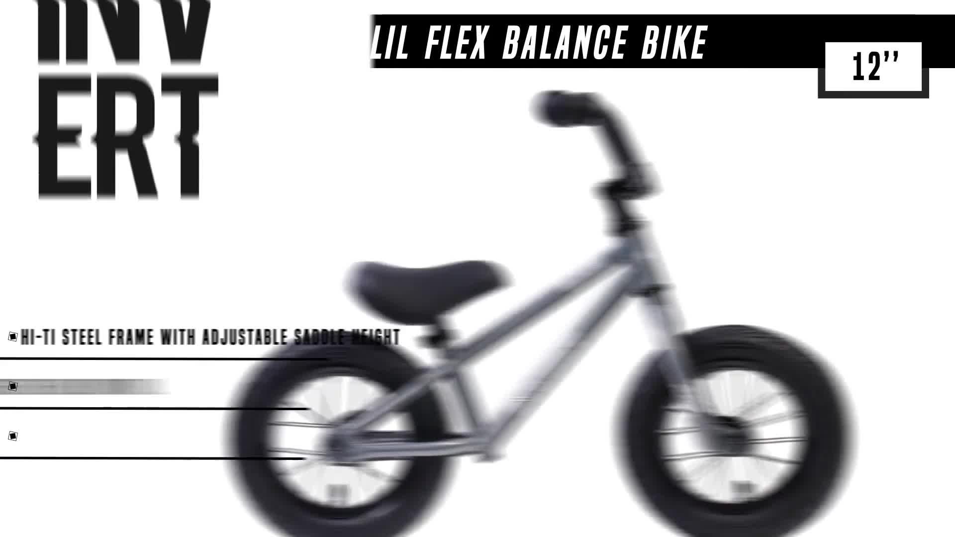 Invert Lil Flex Balance Bike - 12" Wheel
