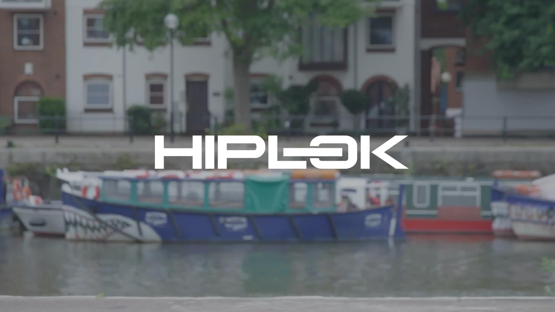 Hiplok DX D Lock Frame Clip All Black
