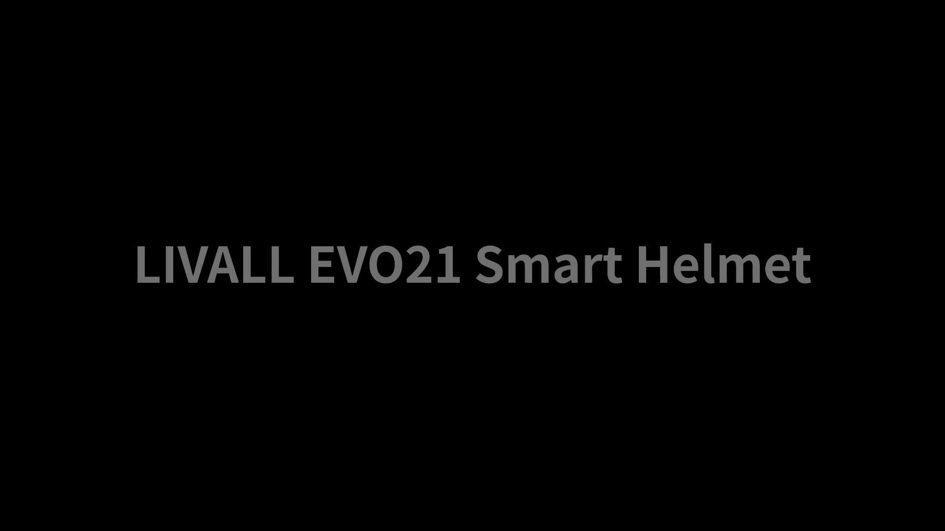 Livall Evo21 Smart Leisure Helmet Mint Large 58-62cm