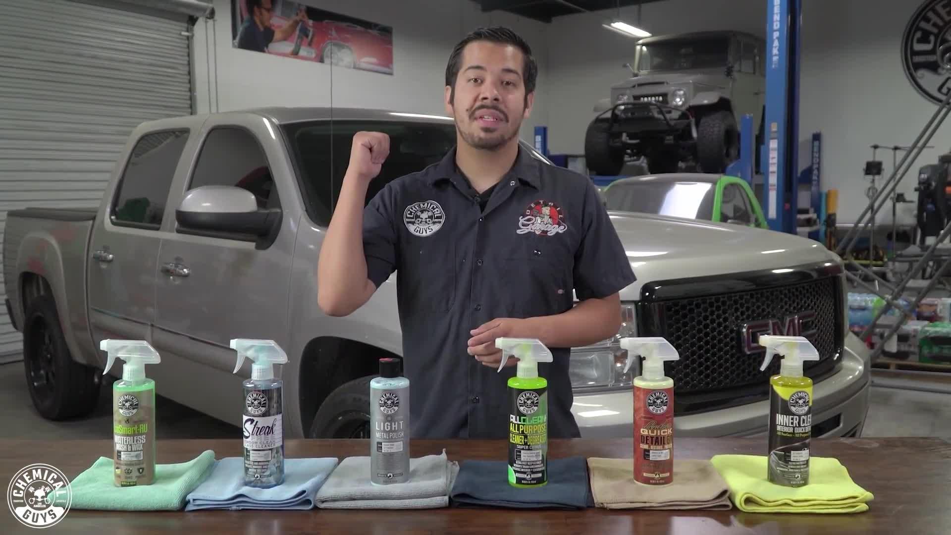 Chemical Guys Workhorse Microfibre (3 Pack) Blue