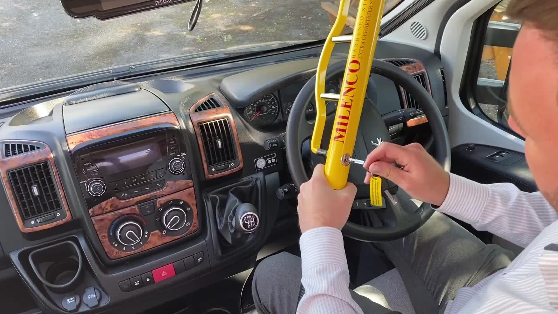 Milenco Commerical Steering Wheel Lock