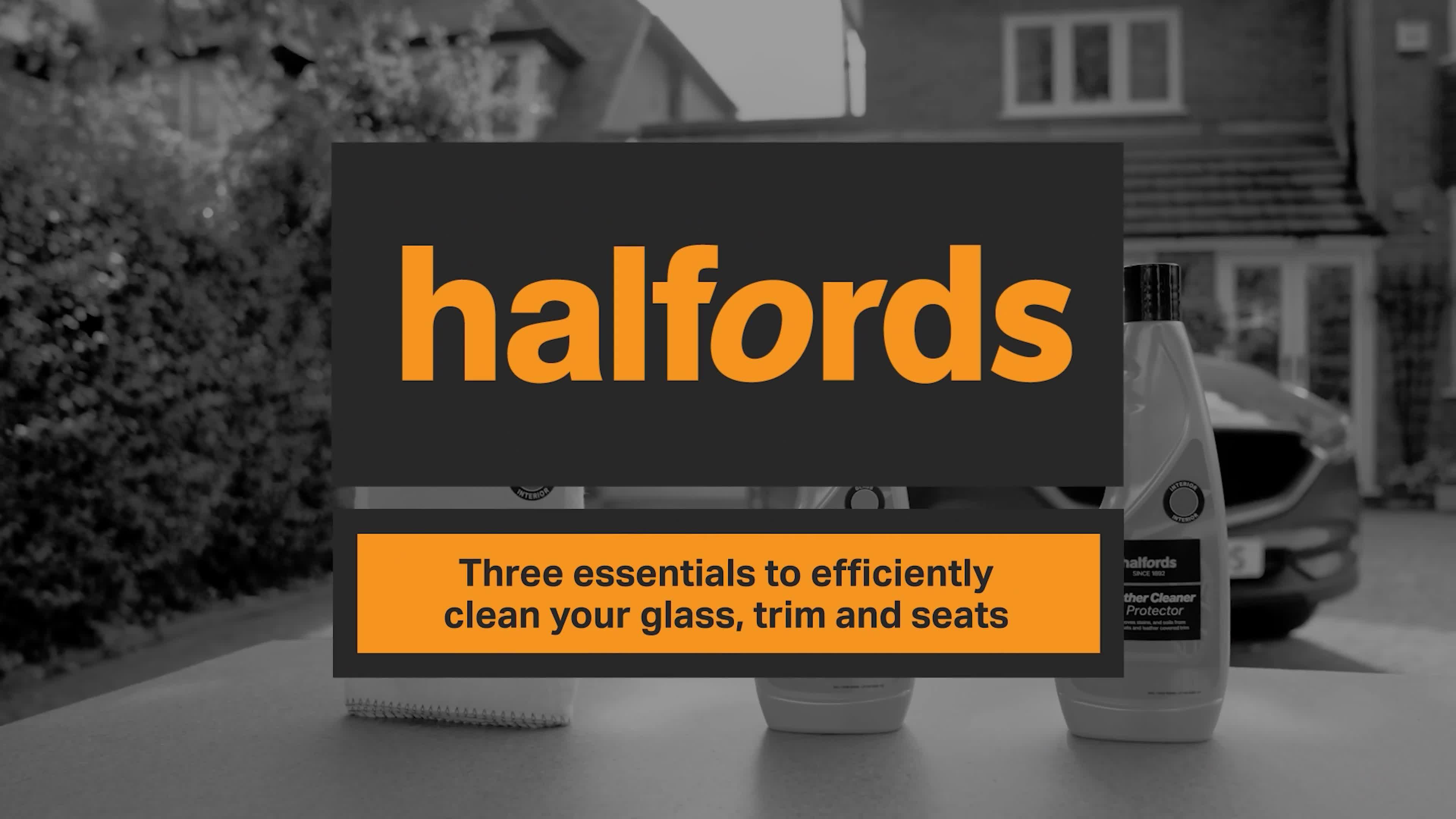 Halfords Rain Repellent Glass Cleaner