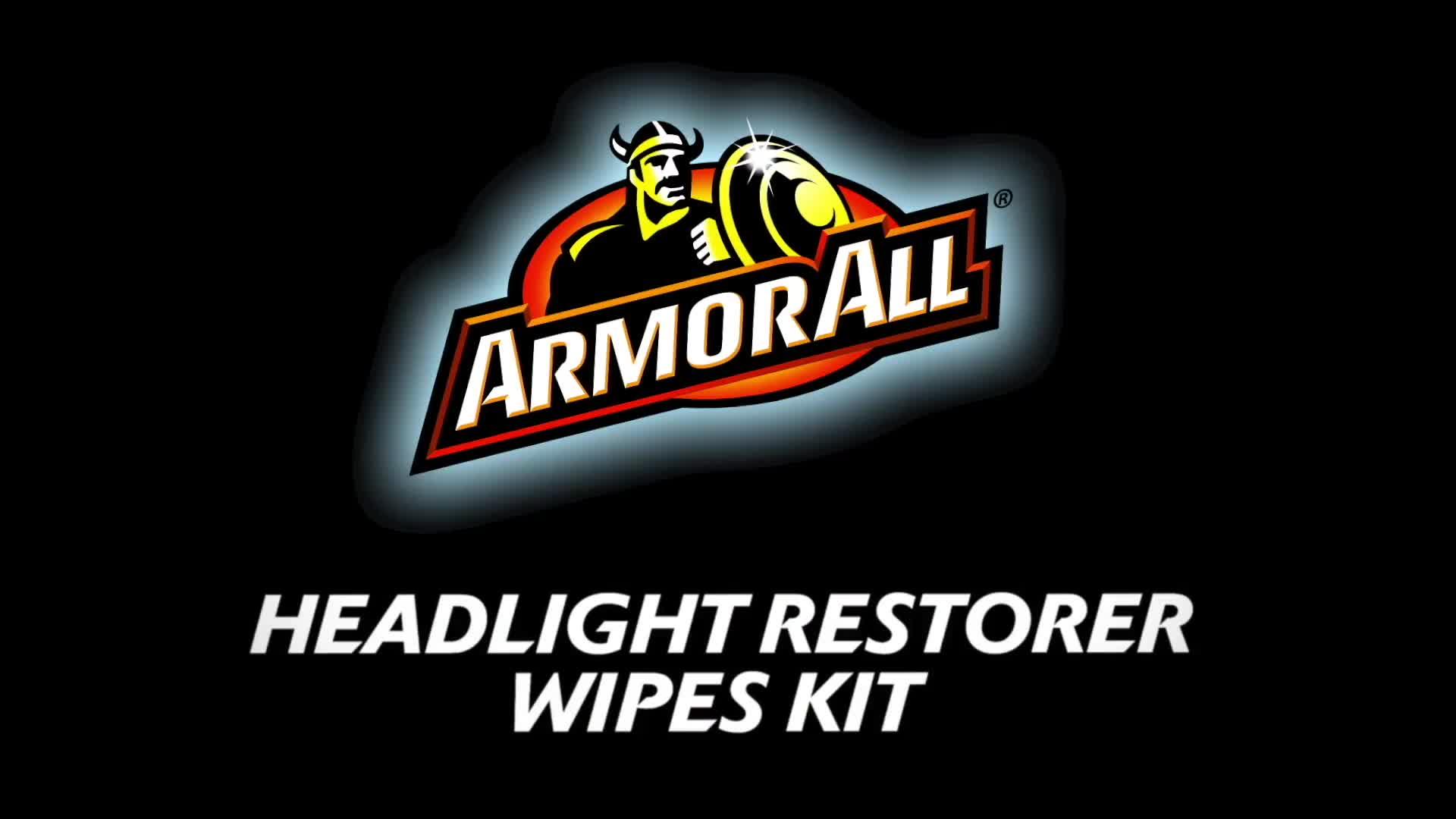 Armor All Headlight Restorer Wipes Kit